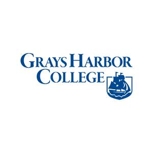 Grays Harbor Community College Logo - Blue